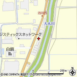 佐賀県鳥栖市酒井西町608周辺の地図