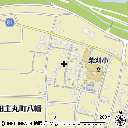 福岡県久留米市田主丸町八幡889周辺の地図