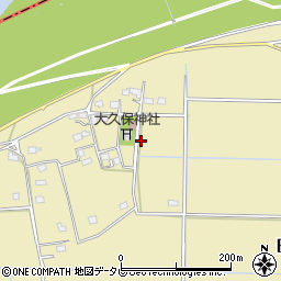 福岡県久留米市田主丸町八幡1295-5周辺の地図