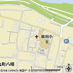 福岡県久留米市田主丸町八幡854-1周辺の地図