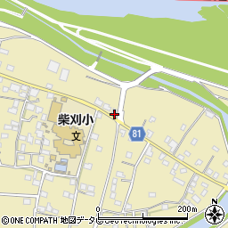 福岡県久留米市田主丸町八幡945-3周辺の地図