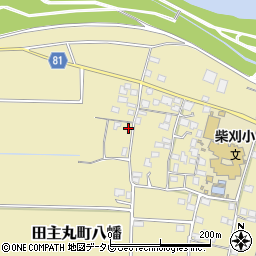 福岡県久留米市田主丸町八幡1125-1周辺の地図