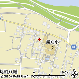 福岡県久留米市田主丸町八幡854-3周辺の地図