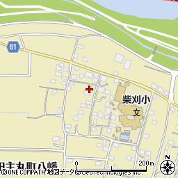 福岡県久留米市田主丸町八幡892-1周辺の地図