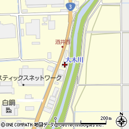 佐賀県鳥栖市酒井西町607周辺の地図