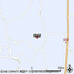 佐賀県伊万里市波多津町煤屋周辺の地図