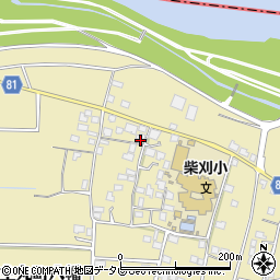 福岡県久留米市田主丸町八幡927-1周辺の地図