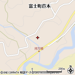 佐賀県佐賀市富士町大字苣木333周辺の地図