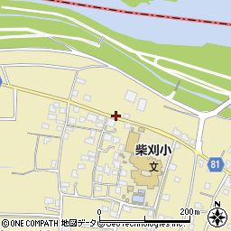 福岡県久留米市田主丸町八幡939-1周辺の地図