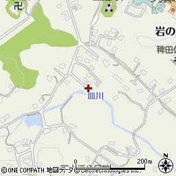 長崎県平戸市岩の上町周辺の地図
