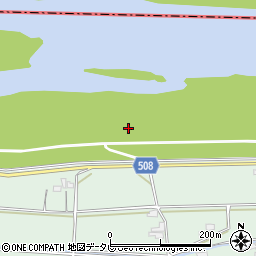 吉井久留米自転車道線周辺の地図