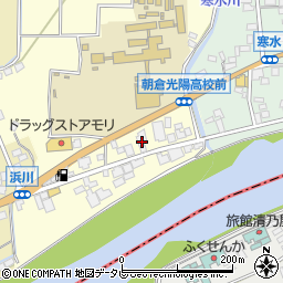 福岡県朝倉市杷木古賀1840-1周辺の地図