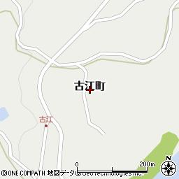 長崎県平戸市古江町周辺の地図