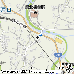 セブンイレブン平戸田平東店周辺の地図