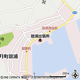 平戸市舘浦出張所周辺の地図