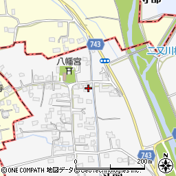 福岡県三井郡大刀洗町守部754周辺の地図