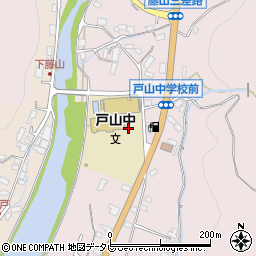 大分県日田市藤山町223周辺の地図