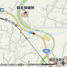 平川橋周辺の地図