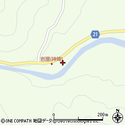 佐賀県神埼市脊振町広滝2184-1周辺の地図