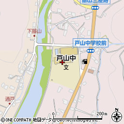 大分県日田市藤山町213-1周辺の地図