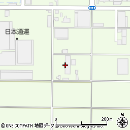 西田商運株式会社　鳥栖営業所周辺の地図