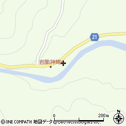 佐賀県神埼市脊振町広滝2184-4周辺の地図
