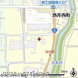 佐賀県鳥栖市酒井西町663周辺の地図