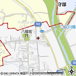 福岡県三井郡大刀洗町守部652周辺の地図