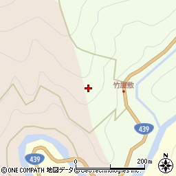 高知県高岡郡梼原町下折渡周辺の地図