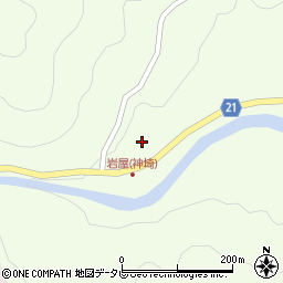 佐賀県神埼市脊振町広滝岩屋2178周辺の地図