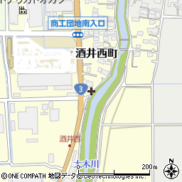 佐賀県鳥栖市酒井西町445周辺の地図