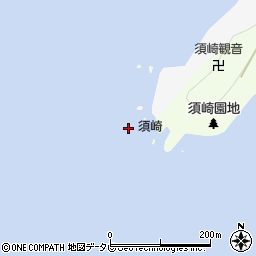 須崎周辺の地図