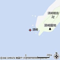 須崎周辺の地図