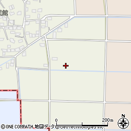 福岡県うきは市吉井町長栖周辺の地図