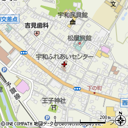 宇和ふれあいセンター周辺の地図