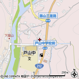 大分県日田市藤山町310-3周辺の地図