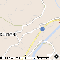 佐賀県佐賀市富士町大字苣木958周辺の地図