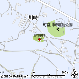 山神神社周辺の地図