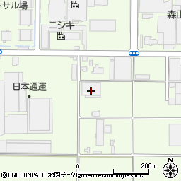 佐賀県食糧株式会社　東部支店周辺の地図