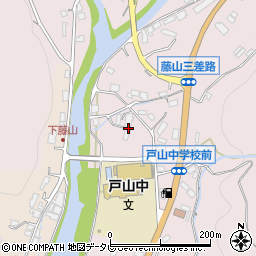 大分県日田市藤山町321-1周辺の地図