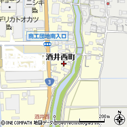 佐賀県鳥栖市酒井西町430-2周辺の地図