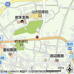 朝倉警察署杷木交番周辺の地図