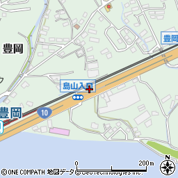 豊岡駅口周辺の地図