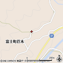 佐賀県佐賀市富士町大字苣木1077周辺の地図