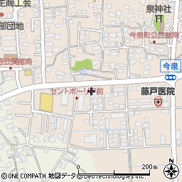 佐賀県鳥栖市今泉町2435周辺の地図