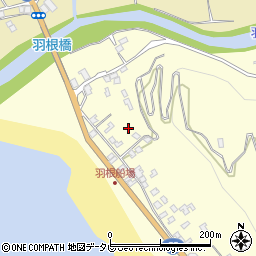 高知県室戸市羽根町甲840周辺の地図