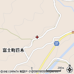 佐賀県佐賀市富士町大字苣木1021周辺の地図