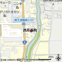 佐賀県鳥栖市酒井西町418周辺の地図