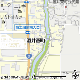 佐賀県鳥栖市酒井西町417周辺の地図