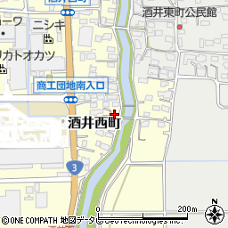 佐賀県鳥栖市酒井西町407-2周辺の地図